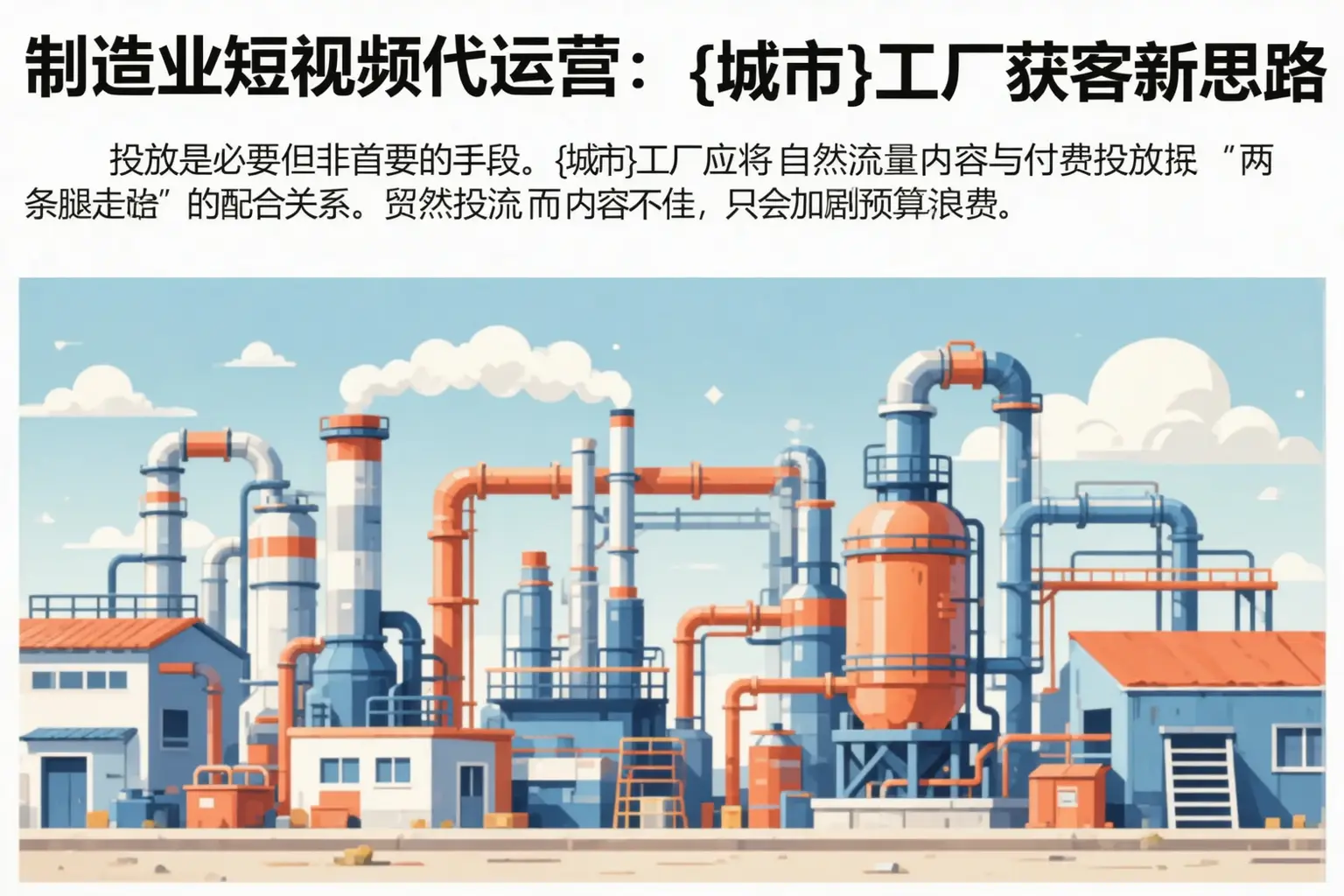 制造业短视频代运营:宁明工厂获客新思路