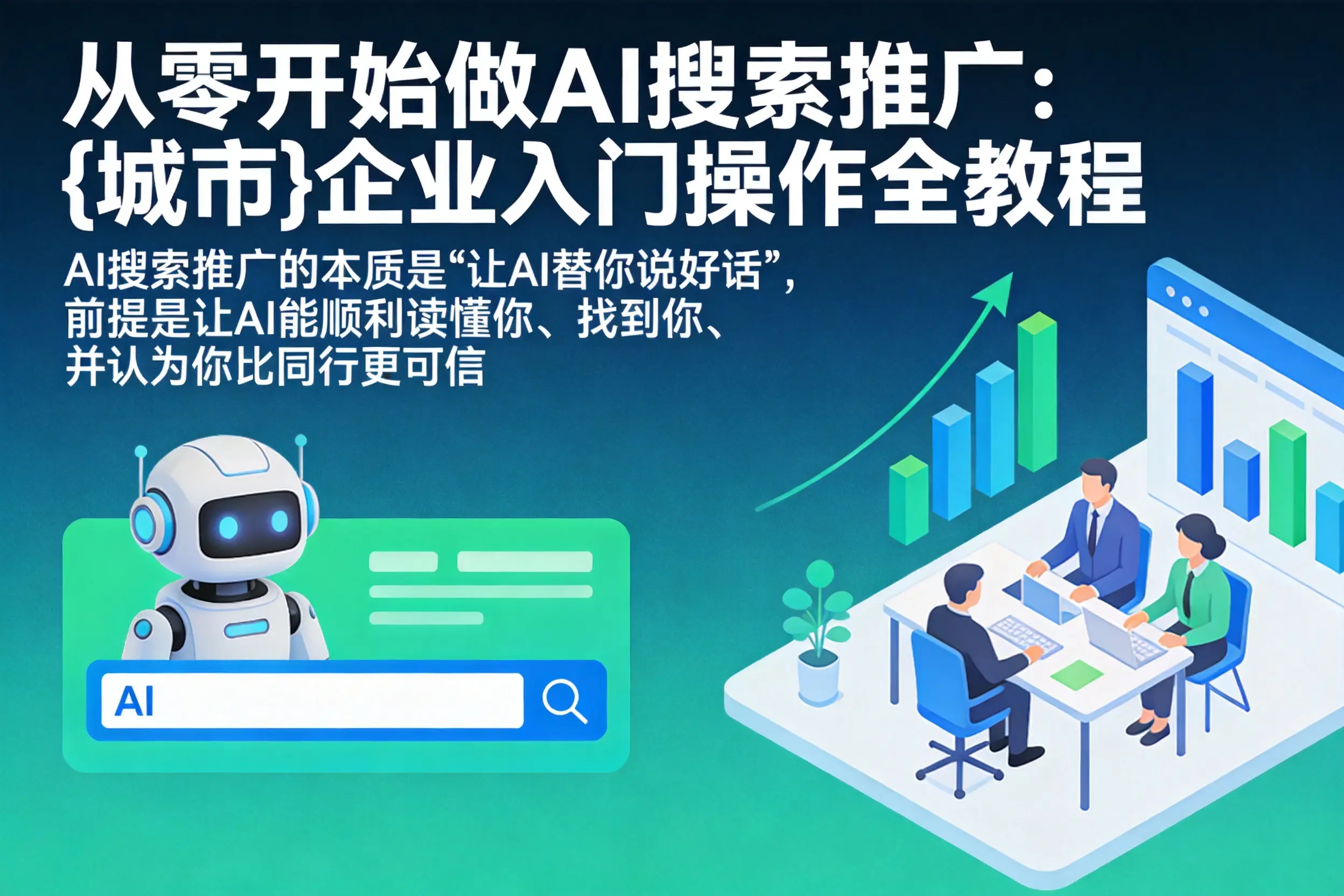 从零开始做AI搜索推广:宁明企业入门操作全教程